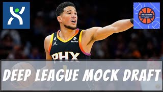 20 Team Fantasy Basketball Mock Draft FeatBdub [upl. by Merri294]