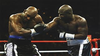 James Toney vs Evander Holyfield  Highlights Toney KNOCKS OUT Holyfield [upl. by Suirauqram]