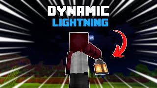 Addon Iluminación Dinámica Para Minecraft Bedrock 121  ADDON Raiyons Dynamic Lightning [upl. by Grissel]