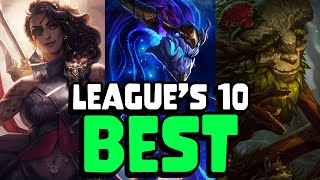 The Top 10 BEST Champion Designs in League of Legends [upl. by Bathsheb951]