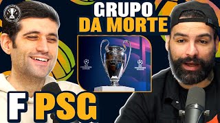 O PSG SE LASCOU nessa CHAMPIONS LEAGUE Sorteio da Champions League [upl. by Legna982]