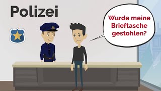 Deutsch lernen  Wo ist meine Brieftasche [upl. by Ibed]