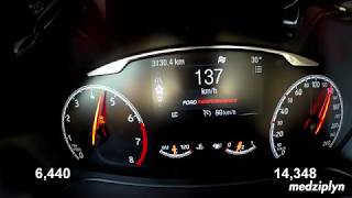 2018 Ford Fiesta ST 15 Ecoboost 200hp Acceleration 0160kmh 80120kmh [upl. by Ardnikat]