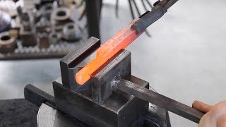 Forging Tong Blanks A Different Approach [upl. by Aanas]