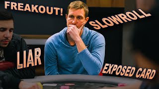 MOST CONTROVERSIAL Poker Vlog Moments [upl. by Esinnej779]