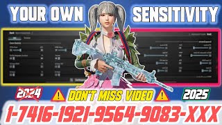 BGMI BEST SENSITIVITY SETTINGS  BGMI SENSITIVITY CODE  BMI ZERO RECOIL SENSITIVITY [upl. by Purdum]