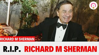 Marry Poppins Songwriter Richard M Sherman Dies Aged 95  Celeb Story [upl. by Nylzzaj]