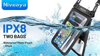 Git it waterproof phone bag amp waterproof phone pouch review [upl. by Nrevel]