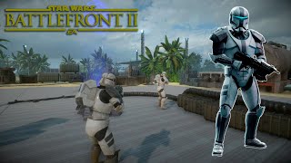 Imperial Commando  Refuerzo Mod  Star Wars Battlefront 2 2017 [upl. by Colyer832]