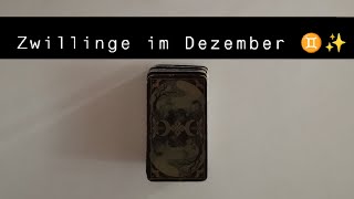 Zwillinge im Dezember ♊🥳✨ [upl. by Htiekram]