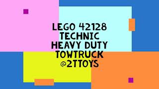 LEGO 42128 Technic Heavy duty Tow Truck 2TTOYSLEGOPLAYMOBILCOBI [upl. by Cati214]