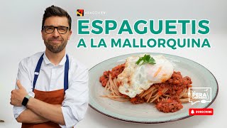 Espagueti a la Mallorquina 🍝🌴 ¡Sabor Mediterráneo en tu Mesa [upl. by Ennyroc885]