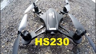 Holy Stone HS230 Camera Test Mercury 3 WIND FLIGHT 58 FPV Drone Review [upl. by Armmat814]