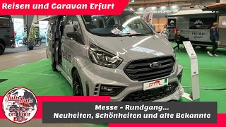 Reisen und Caravan Messe ErfurtNeuheitenSchönheiten und alte Bekannte messe caravan camping [upl. by Atsillac]