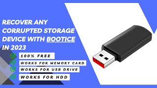 Repair Any Corrupted Storage Device with Bootice in 2023  Best for HDD USB and Memory Card [upl. by Dionne]