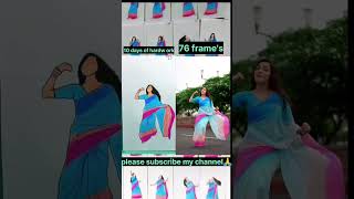 Uth jaaye nahar😍😍☺️flipbook dance bhojpuri flipbook art sorts [upl. by Leamsi]