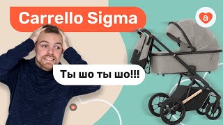 Коляска для новорожденного Carrello Sigma видео обзор Детские коляски Каррелло [upl. by Assertal276]