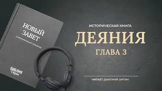 Книга Деяния Современный перевод Читает Дмитрий Оргин БиблияOnline [upl. by Suivatra]