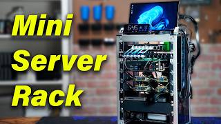 The Ultimate Mini Server Rack  Size doesnt matter [upl. by Leandre]