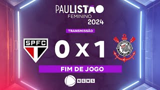 Paulistão Feminino 0 São Paulo x 1 Corinthians  03112024 [upl. by Amirak80]