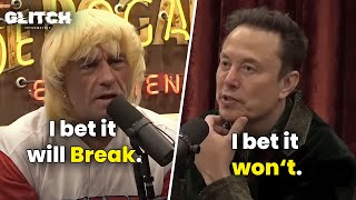 Joe Rogan shoots the Cybertruck I Joe Rogan amp Elon Musk [upl. by Neelrac]