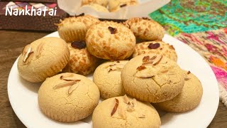 Nankhatai  Quick and Easy Nankhatai Recipe Enjoy Homemade Delights [upl. by Diad28]