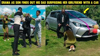 HEARTBREAK😭💔 Son Finds his Cheating Dad Secretly Suprising his Girlfriend with a Car in a Vacation🙆 [upl. by Liberati]