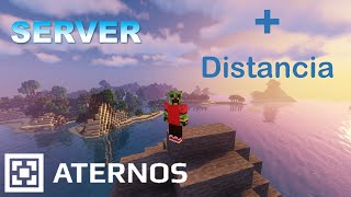 😱 Como ver mas lejos CHUNKS en Servidores ATERNOS ⛏ Minecraft Tutorial [upl. by Homere867]