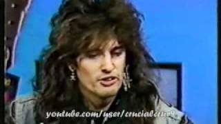 Vince Neil amp Tommy Lee Interview 1987 [upl. by Kcirrek944]