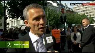 Jens Stoltenberg 22 Juli Minnemarkering Oslo Domkirke [upl. by Anauqaj274]