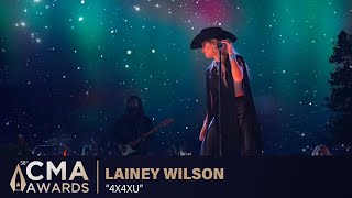 Lainey Wilson – “4x4xU”  Live at CMA Awards 2024 [upl. by Ralyks602]