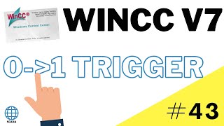 How to run a script when a digital input goes from 0 to 1 WinCC V7 SCADA tutorial 43 [upl. by Pavior]