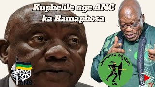 quotBaningi abazoshiya ANC ka Ramaphosa bajoyine UMkhonto Wesizwe ngokuxoshwa kuka Zumaquot [upl. by Aihsar327]