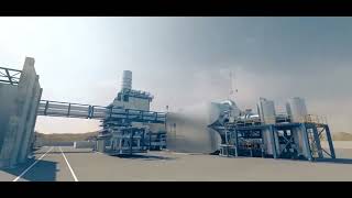 Combined Cycle Power Plant Animation [upl. by Kevon]