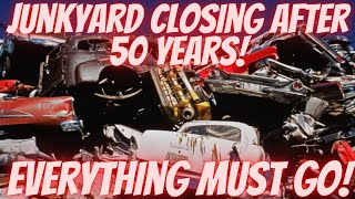 HUGE Salvage Yard Closing after 40 Years EVERYTHING MUST GO Youngs Auto Salvage in Devils Lake ND [upl. by Rabiah]