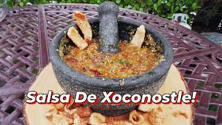 Salsa de xoconostle  Receta deliciosa [upl. by Ymerej]