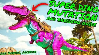 Ark Survival Ascended MUTATIONSBREEDING GUIDE How to breed after the MASSIVE UPDATE [upl. by Millian]