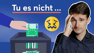 13 Dinge für die du NIE wieder Geld verschwenden solltest [upl. by Elyse]