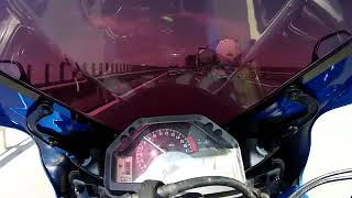 Honda cbr 600rr 2004 acceleration 0180 kmh [upl. by Rybma]