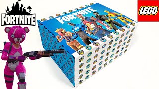 UNBOXING Mystery LEGO Fortnite Custom Box  Unofficial Lego [upl. by Chappy]