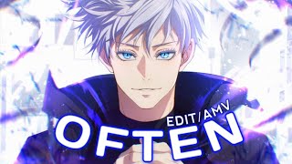 Gojo S2 ✨ Often  EDITAMV [upl. by Atalanta]