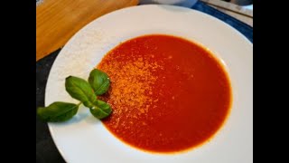 Томатный суп в Термомиксе Tomatensuppe Thermomix Rezept [upl. by Harshman]