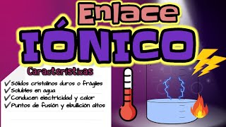 ENLACE IÓNICO⚡Fácil y sencillo en 2 minutos enlaces químicos [upl. by Georglana941]