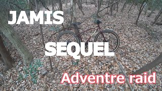 JAMIS SEQUEL Adventre ride [upl. by Imhskal381]