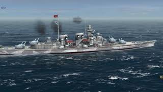 Atlantic Fleet DKM H39 VS HMS HOOD [upl. by Etnahsa763]