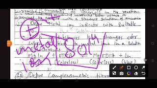 define complexometric titration  metal ion indicator with example  masking and demasking agents [upl. by Eniwtna]