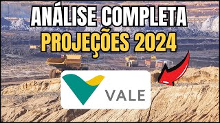 VALE VALE3 ANÁLISE E PROJEÇÕES DE LUCRO E PREÇO TETO  DIVIDENDOS E PONTOS DO SETOR DE MINERAÇÃO [upl. by Margareta]