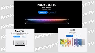 YENİ MAC GELİYOR APPLE MAC SERİSİ 8 KASIM 2024 [upl. by Aver]