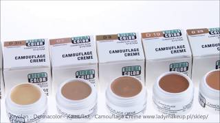 Kryolan Dermacolor Camouflage Creme [upl. by Evilc398]