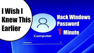 Reset Forgotten Windows Password 10 and 11 Under 1 Minute Without Software [upl. by Ayerdna]